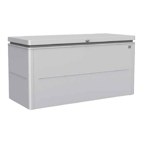 biohort LoungeBox 200 Aufbauanleitung