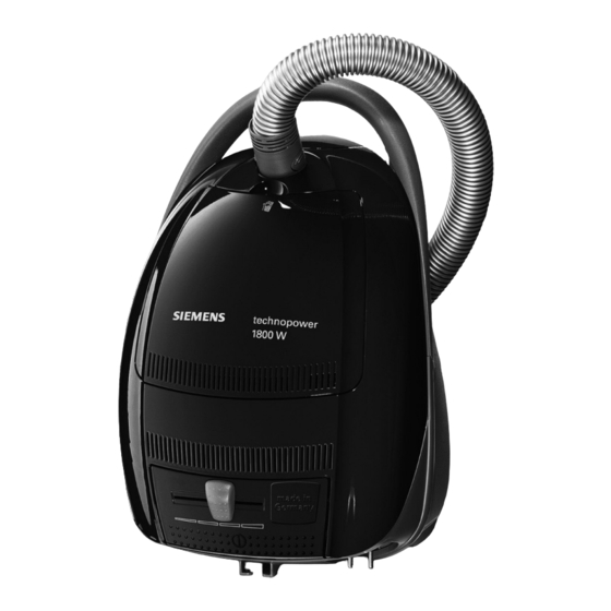 Siemens VS07 series Gebrauchsanweisung