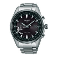 Seiko GPS Solar World-Time Bedienungsanleitung