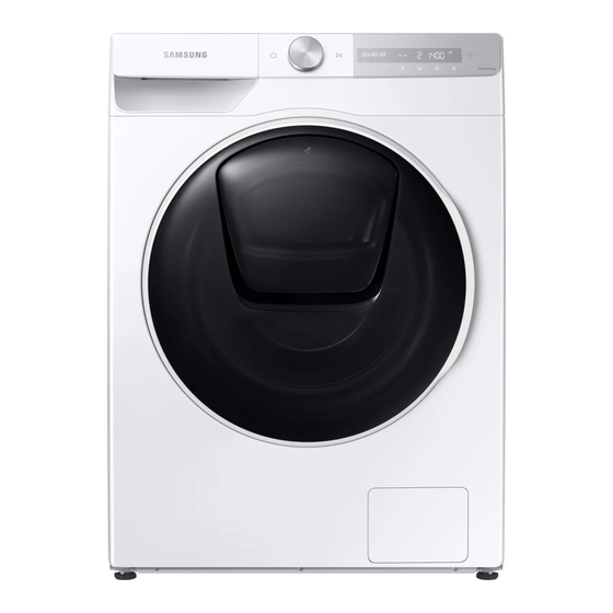 Samsung WW9GT754AWH Benutzerhandbuch