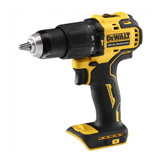 DeWalt DCD709 Bersetzt Von Den Originalanweisungen