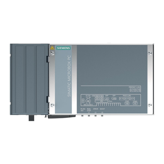 Siemens SIMATIC IPC427E Kurzanleitung
