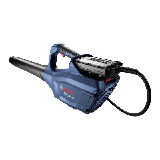 Bosch GBL 860 Professional Originalbetriebsanleitung