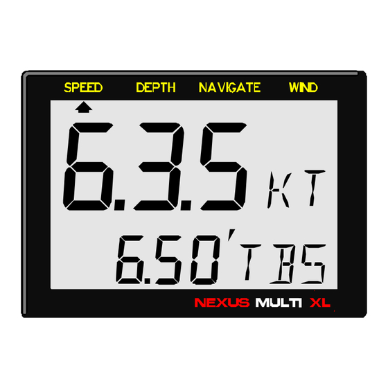 Nexus Multi XL Bedienungsanleitung