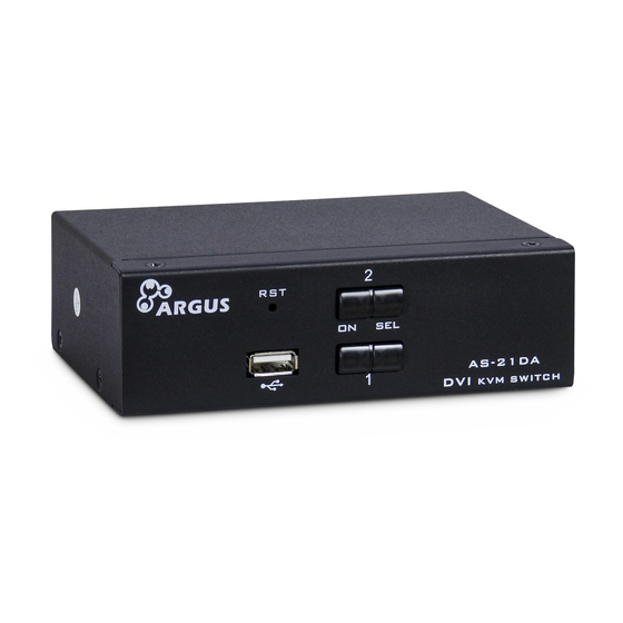 Argus AS-21DA Handbuch