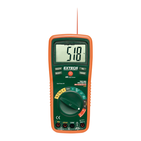Extech Instruments 470 Bedienungsanleitung