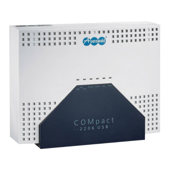 Auerswald COMpact 4410 USB Handbuch