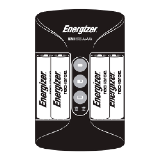 Energizer Accu Recharge Bedienungsanleitung
