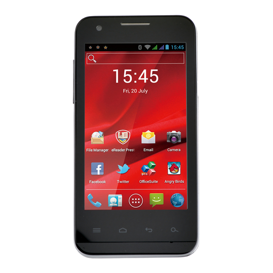 Prestigio MultiPhone PAP4040 Schnellstartanleitung