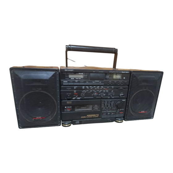 Sharp WF-CD77H Serviceanleitung