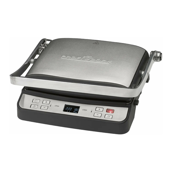 Profi Cook PC-KG 1030 Bedienungsanleitung