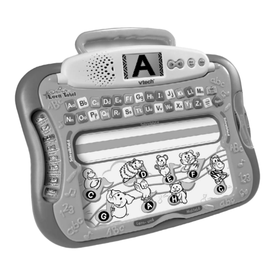 VTech Schreib-Lern-Tafel Bedienungsanleitung