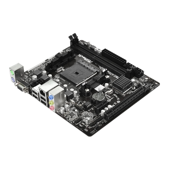 ASROCK FM2A58M-VG3+ Bedienungsanleitung