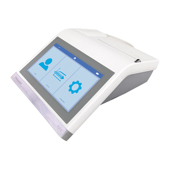Vitalograph ALPHA 6000 Gebrauchsanleitung