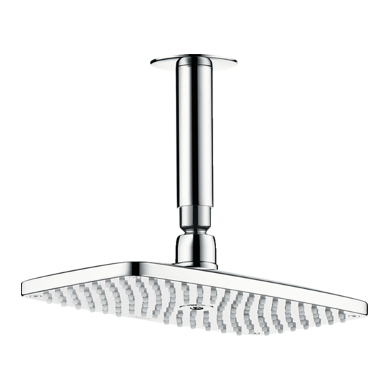 HANSGROHE Raindance E 27380000 Gebrauchsanleitung, Montageanleitung