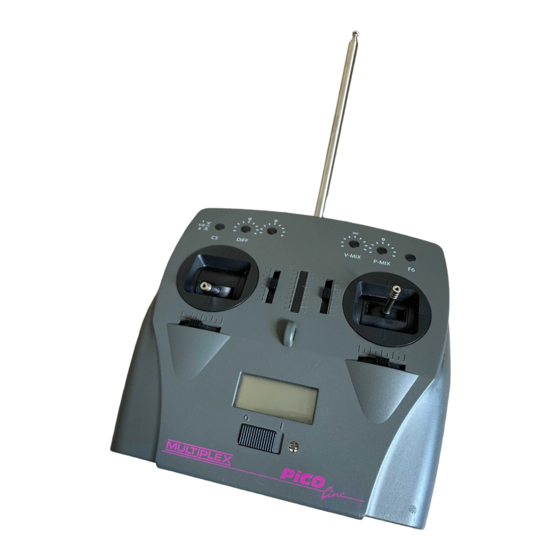 Multiplex Pico line Bedienungsanleitung