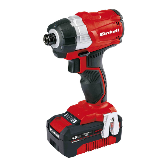 EINHELL TE-CI 18 Li BL Originalbetriebsanleitung