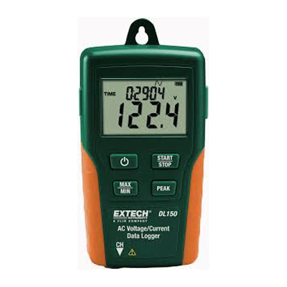 Extech Instruments DL150 Benutzerhandbuch