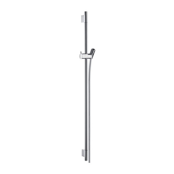 HANSGROHE Croma 100 Vario/Unica'C Set Montageanleitung