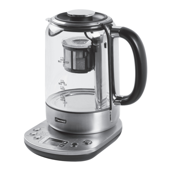 Bestron STEEL EDITION AATM800STE Bedienungsanleitung