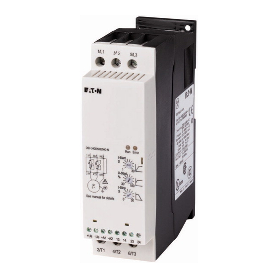 Eaton DS7-34 SX024N0 Serie Montageanweisung