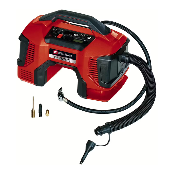 EINHELL PRESSITO 18/21 Originalbetriebsanleitung