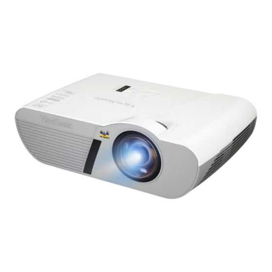 ViewSonic PJD5550LWS Bedienungsanleitung