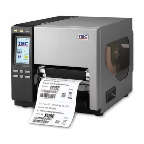 TSC TTP-2610MT-Serie Bedienungsanleitung