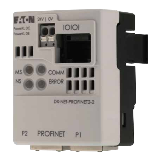 Eaton DX-NET-PROFINET2-2 Handbuch