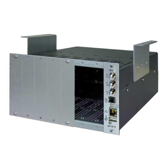 Wisi COMPACT HEADEND Betriebsanleitung