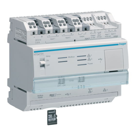 hager agardio.manager BACnet Server Konfigurationsanleitung