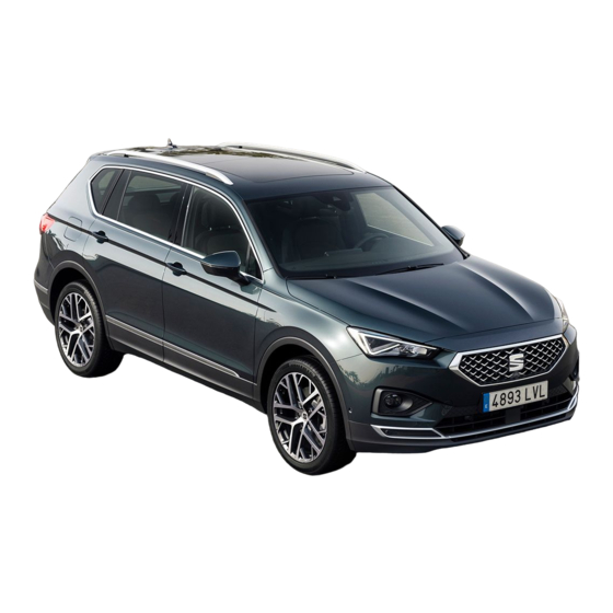 Seat Tarraco 2022 Betriebsanleitung