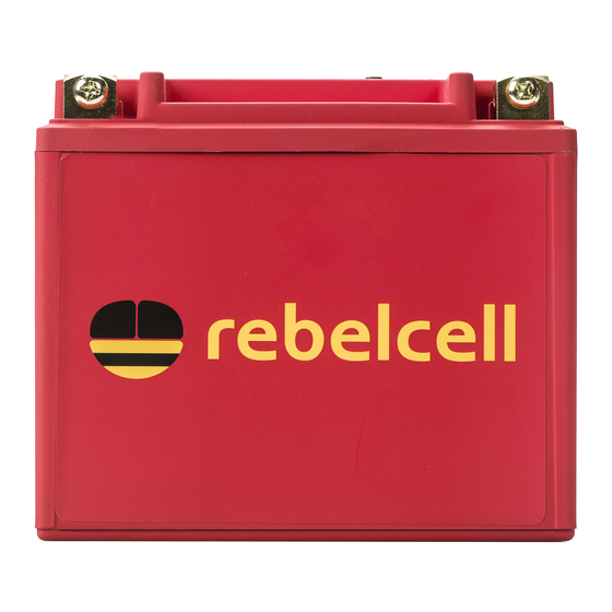 Rebelcell Start Bedienungsanleitung