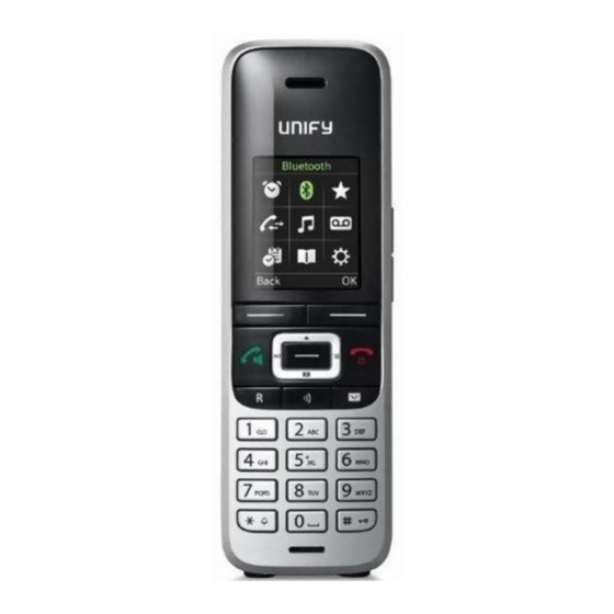 Unify OpenScape DECT Phone S5 Base Bedienungsanleitung