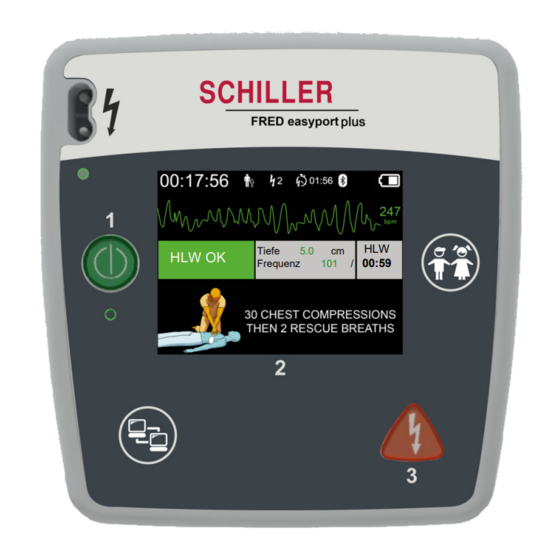 Schiller FRED easyport plus Gebrauchsanweisung