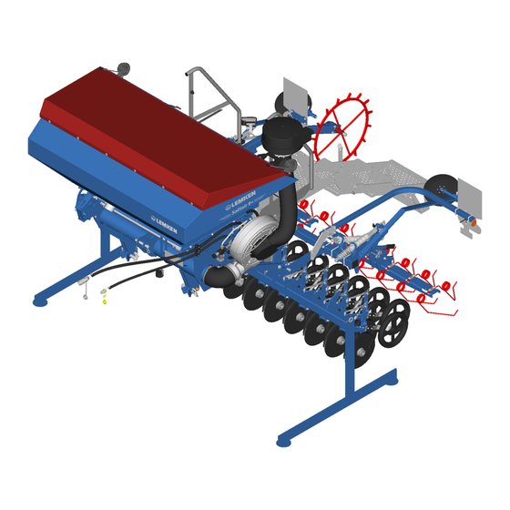 LEMKEN SOLITAIR 8+ Betriebsanleitung