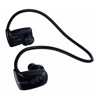 Sony Walkman NWZ-W262 Kurzanleitung