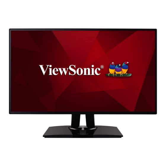 ViewSonic VP2468 Bedienungsanleitung