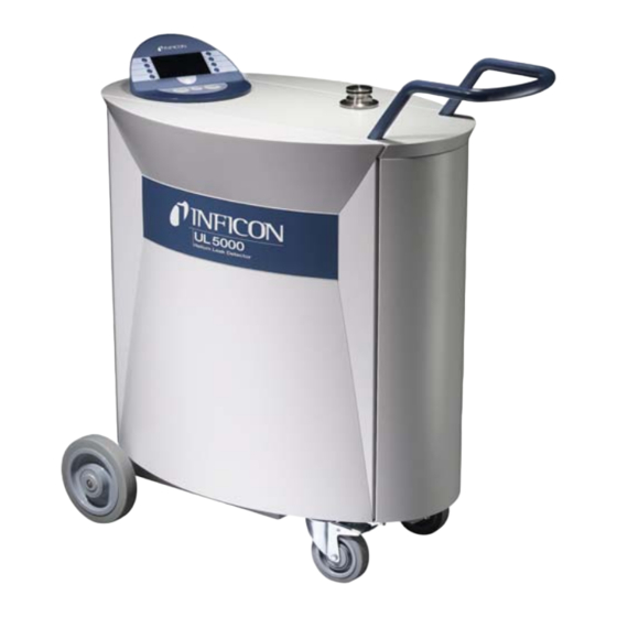 INFICON UL5000 Technisches Handbuch