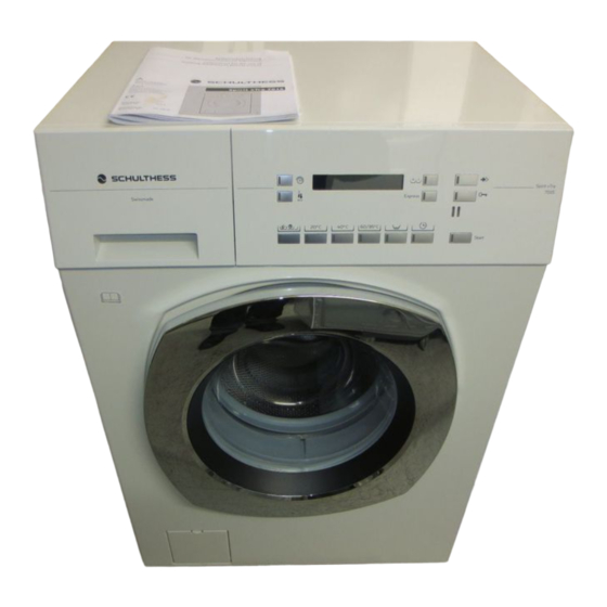 Schulthess Spirit xTra 7015 Bedienungsanleitung