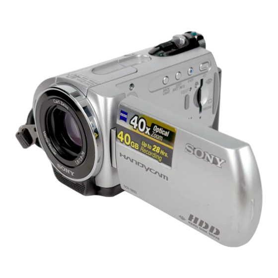 Sony Handycam DCR-SR42E Handbücher