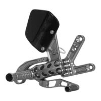 Gilles.tooling as31gt.rearsets-K10 Anbauanleitung