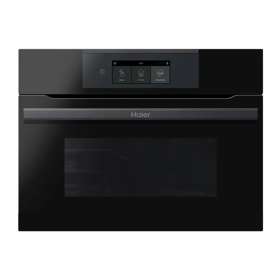 Haier I-Touch Compact HWO45NB4T0B1 Einbau; Wartung