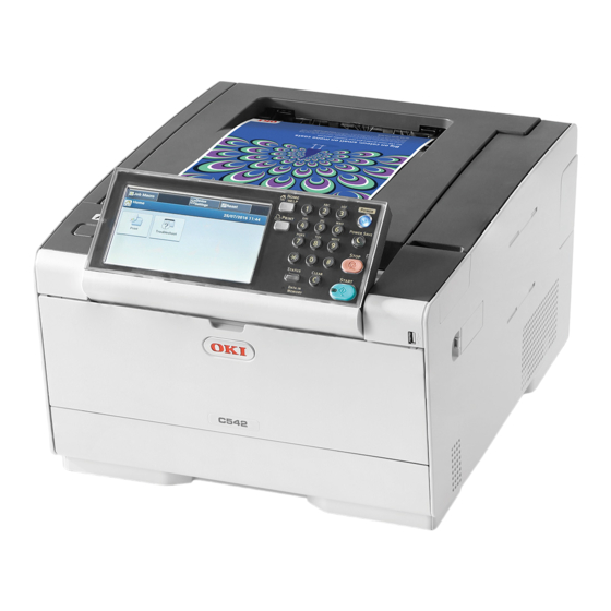 Oki C542 Handbuch