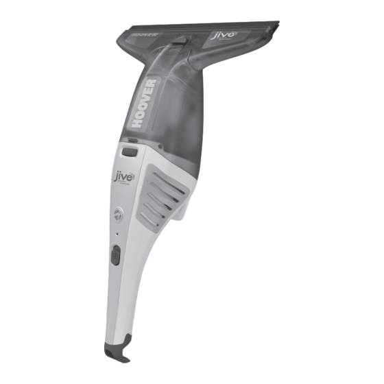 Hoover jive Bedienungsanleitung