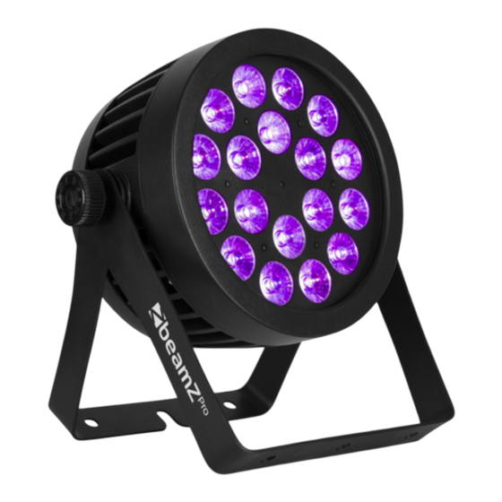 Beamz Pro BWA536 PAR Anleitung