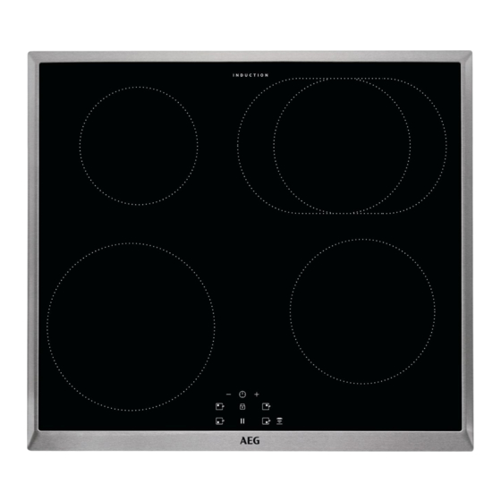 AEG IEB64010XB Benutzerinformation