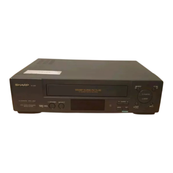Sharp VC-M29GM Serviceanleitung