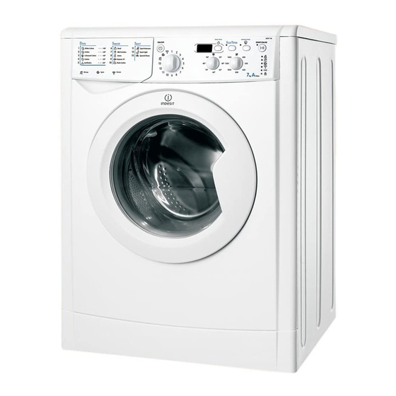 Indesit iwd 7125 Bedienungsanleitungen