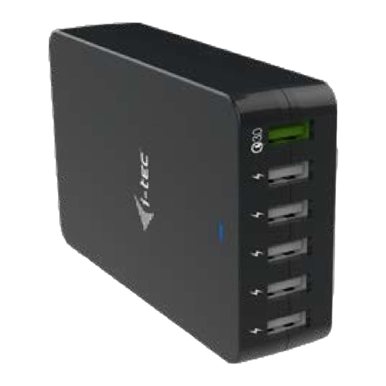 i-tec CHARGER6P52W Gebrauchsanweisung